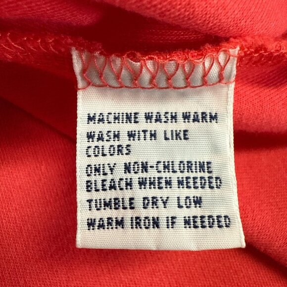 Polo By Ralph Lauren XXL Mens Coral Short Sleeve Shirt Small Blue Pony - Picture 6 of 6